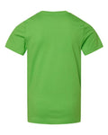 LAT 6101 Youth Fine Jersey Tee - Apple - back