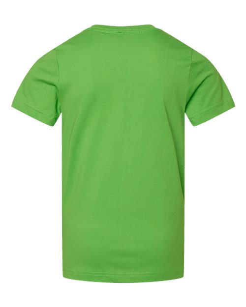 LAT 6101 Youth Fine Jersey Tee - Apple - back