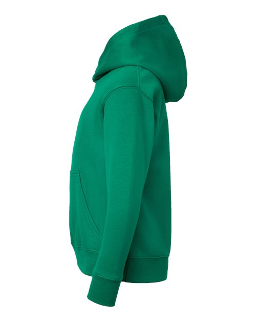 LAT 2296 Youth Hoodie Sweatshirt - Kelly - side