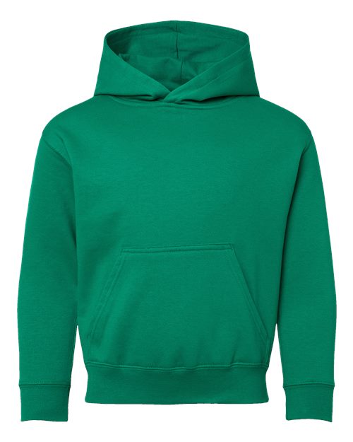 LAT 2296 Youth Hoodie Sweatshirt - Kelly - front