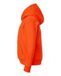 LAT 2296 Youth Hoodie Sweatshirt - Orange - side