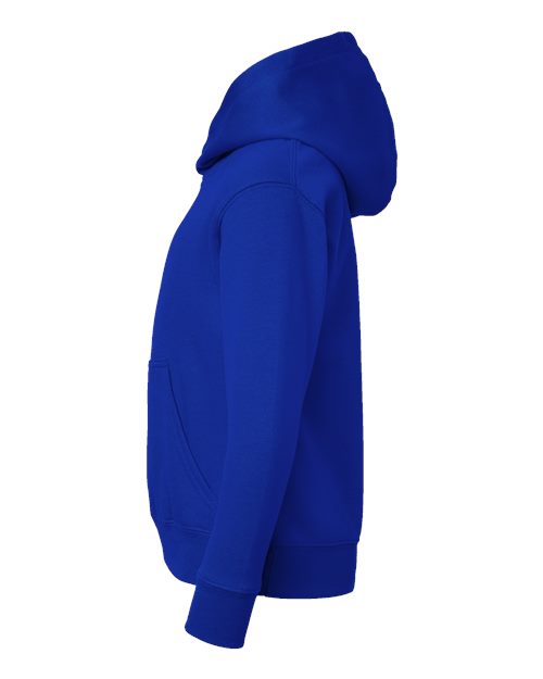 LAT 2296 Youth Hoodie Sweatshirt - Royal - side