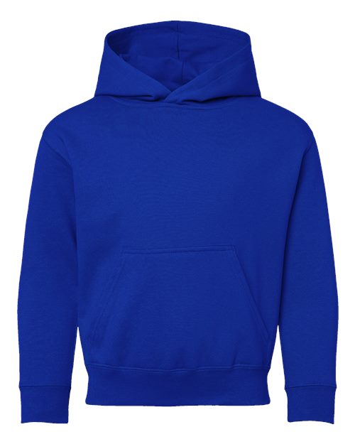 LAT 2296 Youth Hoodie Sweatshirt - Royal - front