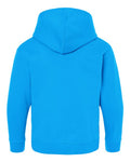 LAT 2296 Youth Hoodie Sweatshirt - Turquoise - back