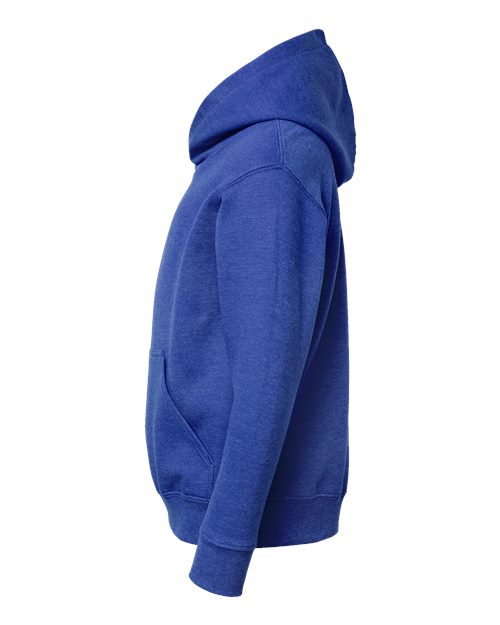 LAT 2296 Youth Hoodie Sweatshirt - Vintage Royal - side
