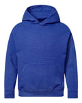 LAT 2296 Youth Hoodie Sweatshirt - Vintage Royal - front