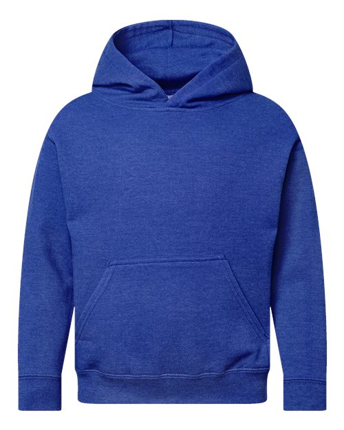 LAT 2296 Youth Hoodie Sweatshirt - Vintage Royal - front