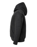 LAT 2296 Youth Hoodie Sweatshirt - Vintage Smoke - side