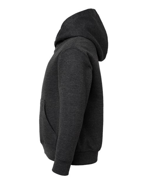 LAT 2296 Youth Hoodie Sweatshirt - Vintage Smoke - side
