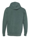 Comfort Colors 1567 Garment-Dyed Hooded Sweatshirt - Blue Spruce - back