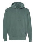 Comfort Colors 1567 Garment-Dyed Hooded Sweatshirt - Blue Spruce - front
