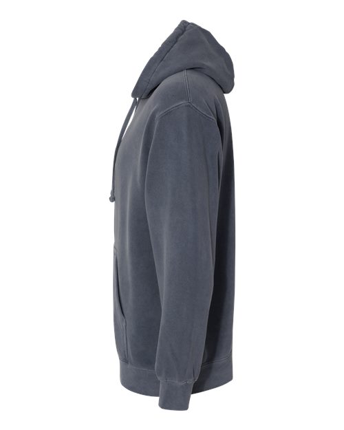 Comfort Colors 1567 Garment-Dyed Hooded Sweatshirt - Denim - side