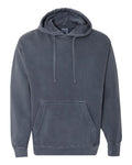 Comfort Colors 1567 Garment-Dyed Hooded Sweatshirt - Denim - front