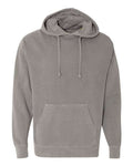 Comfort Colors 1567 Garment-Dyed Hooded Sweatshirt - Grey - front