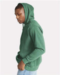 Comfort Colors 1567 Garment-Dyed Hooded Sweatshirt - Light Green - model side