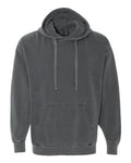 Comfort Colors 1567 Garment-Dyed Hooded Sweatshirt - Pepper - front