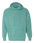 Comfort Colors 1567 Garment-Dyed Hooded Sweatshirt - Seafoam - front