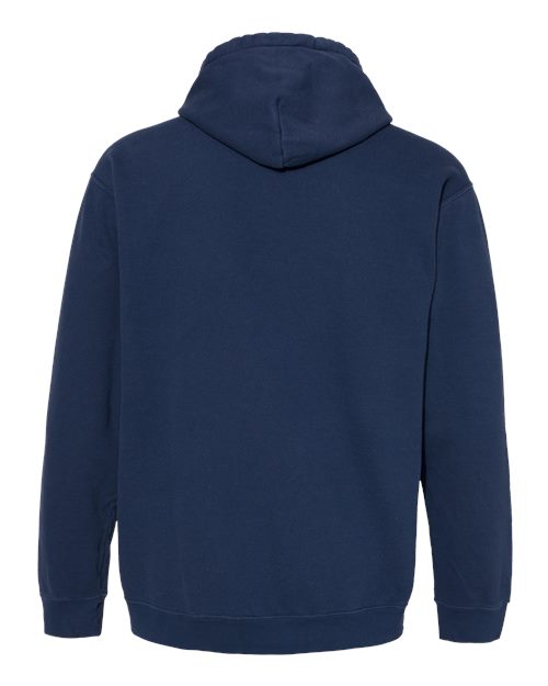 Comfort Colors 1567 Garment-Dyed Hooded Sweatshirt - True Navy - back