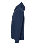 Comfort Colors 1567 Garment-Dyed Hooded Sweatshirt - True Navy - side