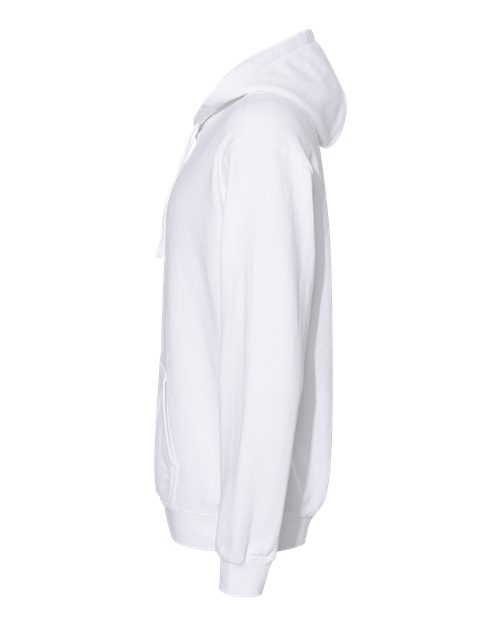 Comfort Colors 1567 Garment-Dyed Hooded Sweatshirt - White - side