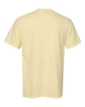 Comfort Colors 6030 Unisex Garment-Dyed Heavyweight Pocket T-Shirt - Banana - back