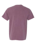 Comfort Colors 6030 Unisex Garment-Dyed Heavyweight Pocket T-Shirt - Berry - back