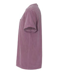 Comfort Colors 6030 Unisex Garment-Dyed Heavyweight Pocket T-Shirt - Berry - side