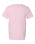 Comfort Colors 6030 Unisex Garment-Dyed Heavyweight Pocket T-Shirt - Blossom - back