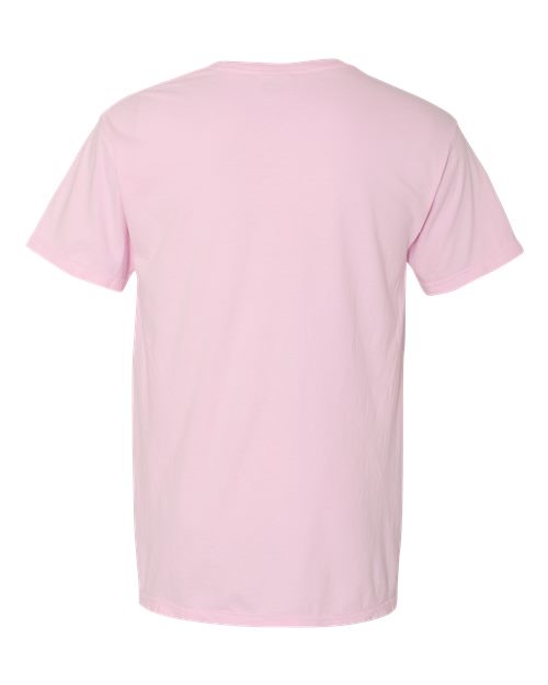 Comfort Colors 6030 Unisex Garment-Dyed Heavyweight Pocket T-Shirt - Blossom - back