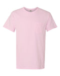 Comfort Colors 6030 Unisex Garment-Dyed Heavyweight Pocket T-Shirt - Blossom - front