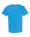 Comfort Colors 6030 Unisex Garment-Dyed Heavyweight Pocket T-Shirt - Royal Caribe - front