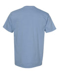Comfort Colors 6030 Unisex Garment-Dyed Heavyweight Pocket T-Shirt - Washed Denim - back