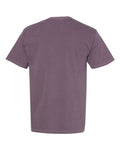 Comfort Colors 6030 Unisex Garment-Dyed Heavyweight Pocket T-Shirt - Wine - back