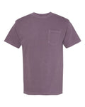 Comfort Colors 6030 Unisex Garment-Dyed Heavyweight Pocket T-Shirt - Wine - front