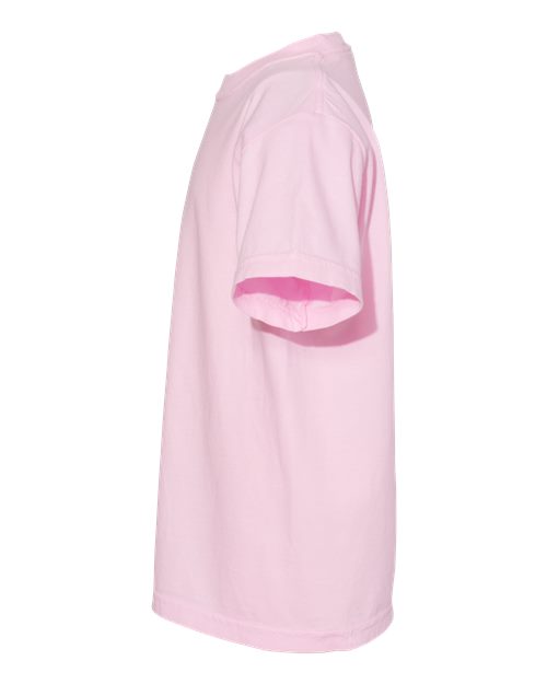 Comfort Colors 9018 Youth Garment-Dyed Heavyweight T-Shirt - Blossom - side