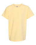 Comfort Colors 9018 Youth Garment-Dyed Heavyweight T-Shirt - Butter - front