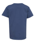 Comfort Colors 9018 Youth Garment-Dyed Heavyweight T-Shirt - China Blue - back
