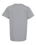 Comfort Colors 9018 Youth Garment-Dyed Heavyweight T-Shirt - Granite - back