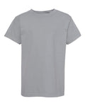 Comfort Colors 9018 Youth Garment-Dyed Heavyweight T-Shirt - Granite - front