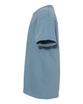 Comfort Colors 9018 Youth Garment-Dyed Heavyweight T-Shirt - Ice Blue - side