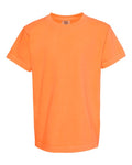 Comfort Colors 9018 Youth Garment-Dyed Heavyweight T-Shirt - Melon - front