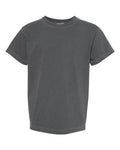 Comfort Colors 9018 Youth Garment-Dyed Heavyweight T-Shirt - Pepper - front