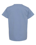 Comfort Colors 9018 Youth Garment-Dyed Heavyweight T-Shirt - Washed Denim - back