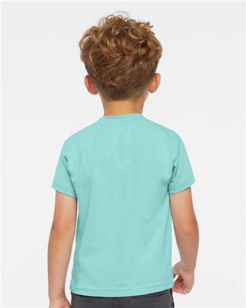 Rabbit Skins 3301T Toddler Cotton Jersey Tee - Chill - model back