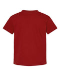 Rabbit Skins 3301T Toddler Cotton Jersey Tee - Garnet - back