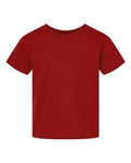 Rabbit Skins 3301T Toddler Cotton Jersey Tee - Garnet - front