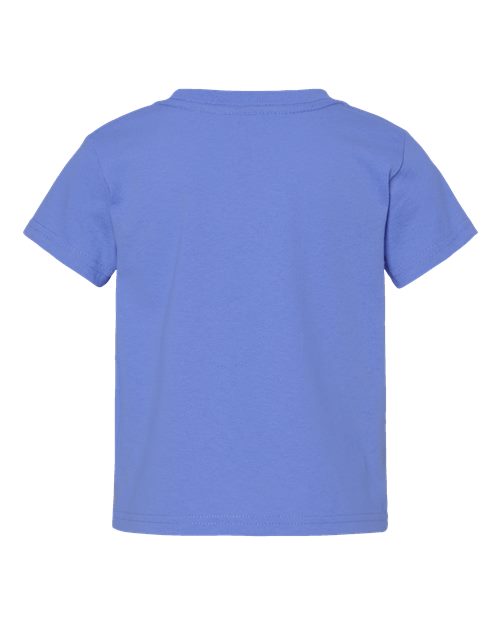 Rabbit Skins 3301J Youth Juvy T-Shirt - Carolina Blue - back