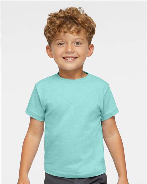 Rabbit Skins 3301J Youth Juvy T-Shirt - Chill - model front