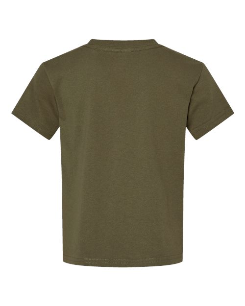 Rabbit Skins 3301J Youth Juvy T-Shirt - Military Green - back