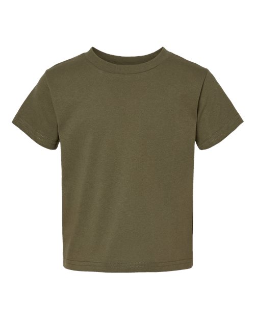 Rabbit Skins 3301J Youth Juvy T-Shirt - Military Green - front